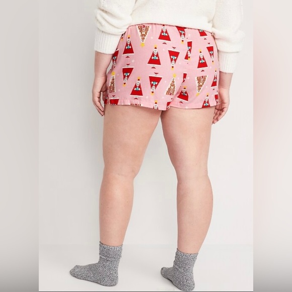 Women’s Old Navy Holiday Plus Size Pajama Shorts Size 3X - Picture 4 of 4